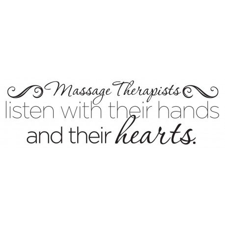 Listen With Their Hands Decal - 30" x 10"